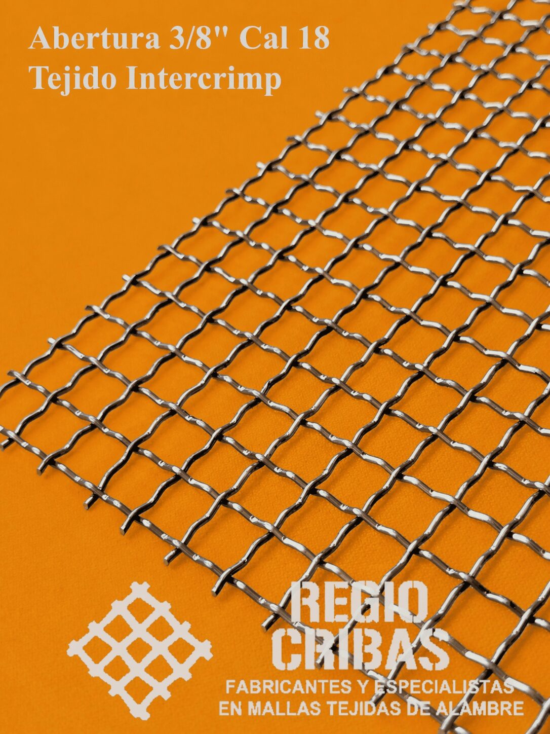 Malla metálica tejido intercrimp